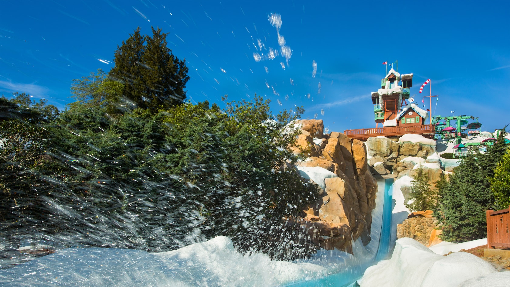 Summit Plummet, attraction
located at Disney's Blizzard Beach Water Park