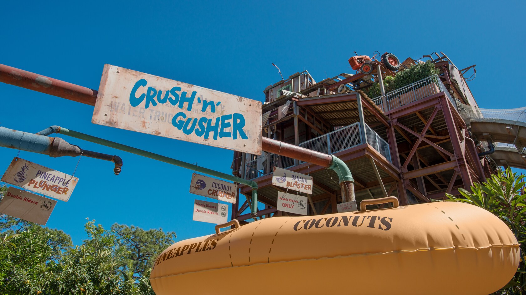 Crush 'N' Gusher Typhoon Lagoon Attractions Walt Disney World Resort