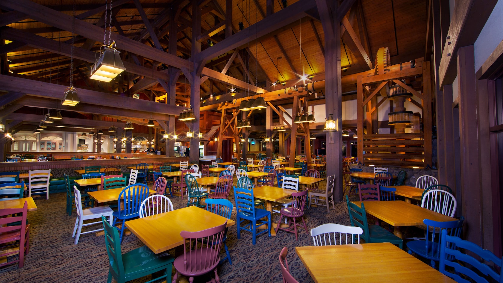 Riverside Mill Food Court Walt Disney World Resort