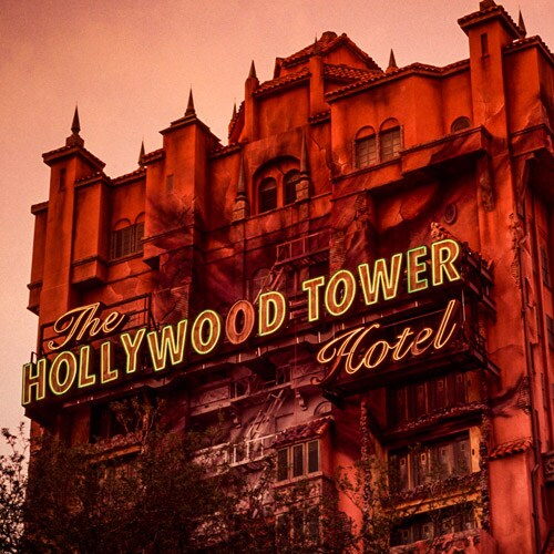 The Twilight Zone Tower of Terror at Disney’s Hollywood Studios