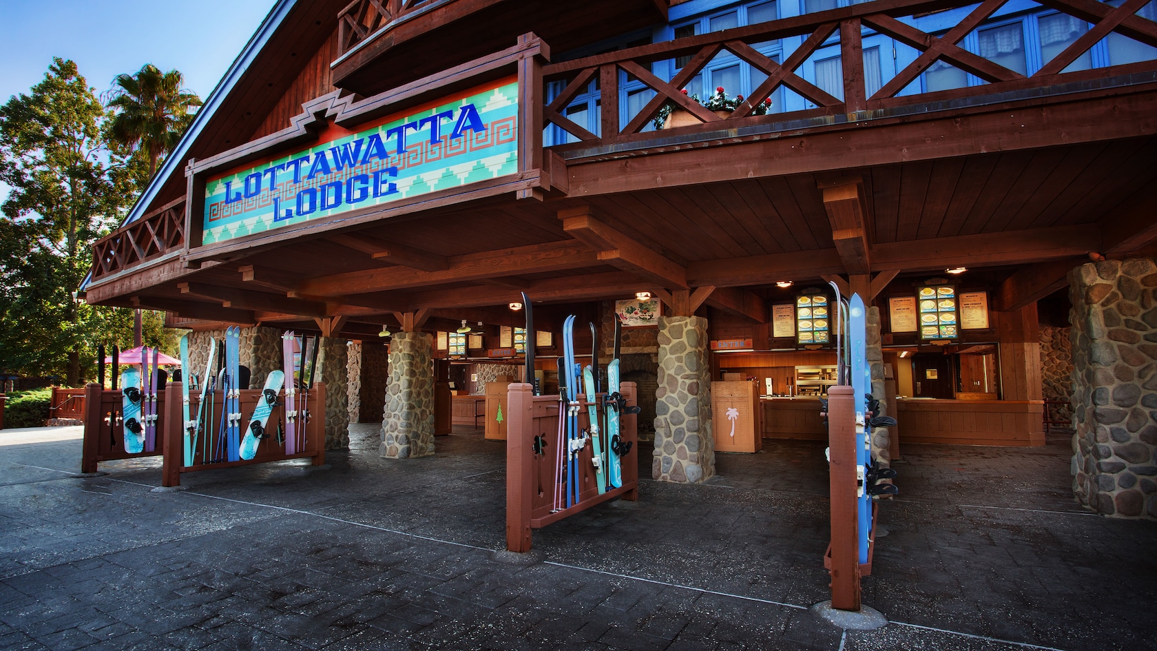 Lottawatta Lodge, dining located
at Disney's Blizzard Beach Water Park