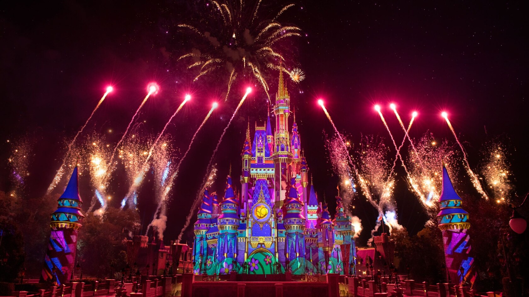 Disney Enchantment - A New Nighttime Spectacular featuring Fireworks, Disney Music, Enhanced 