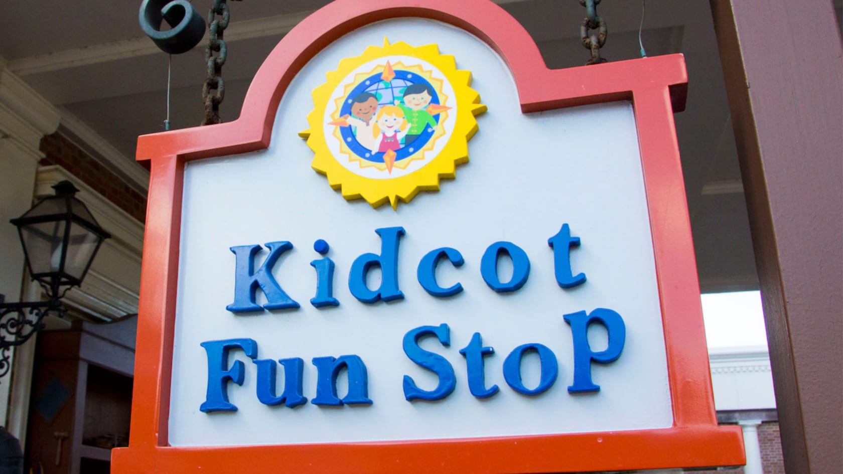 A sign that reads Kidcot Fun Stop