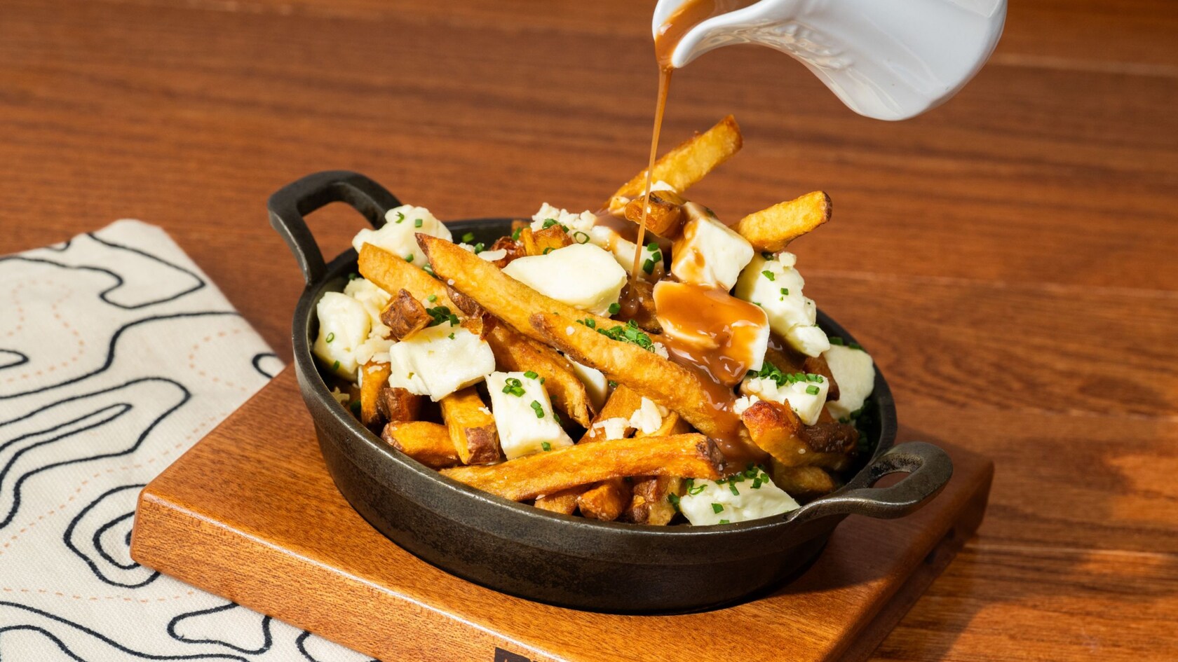 Poutine exclusiva de Le Cellier Steakhouse en Epcot