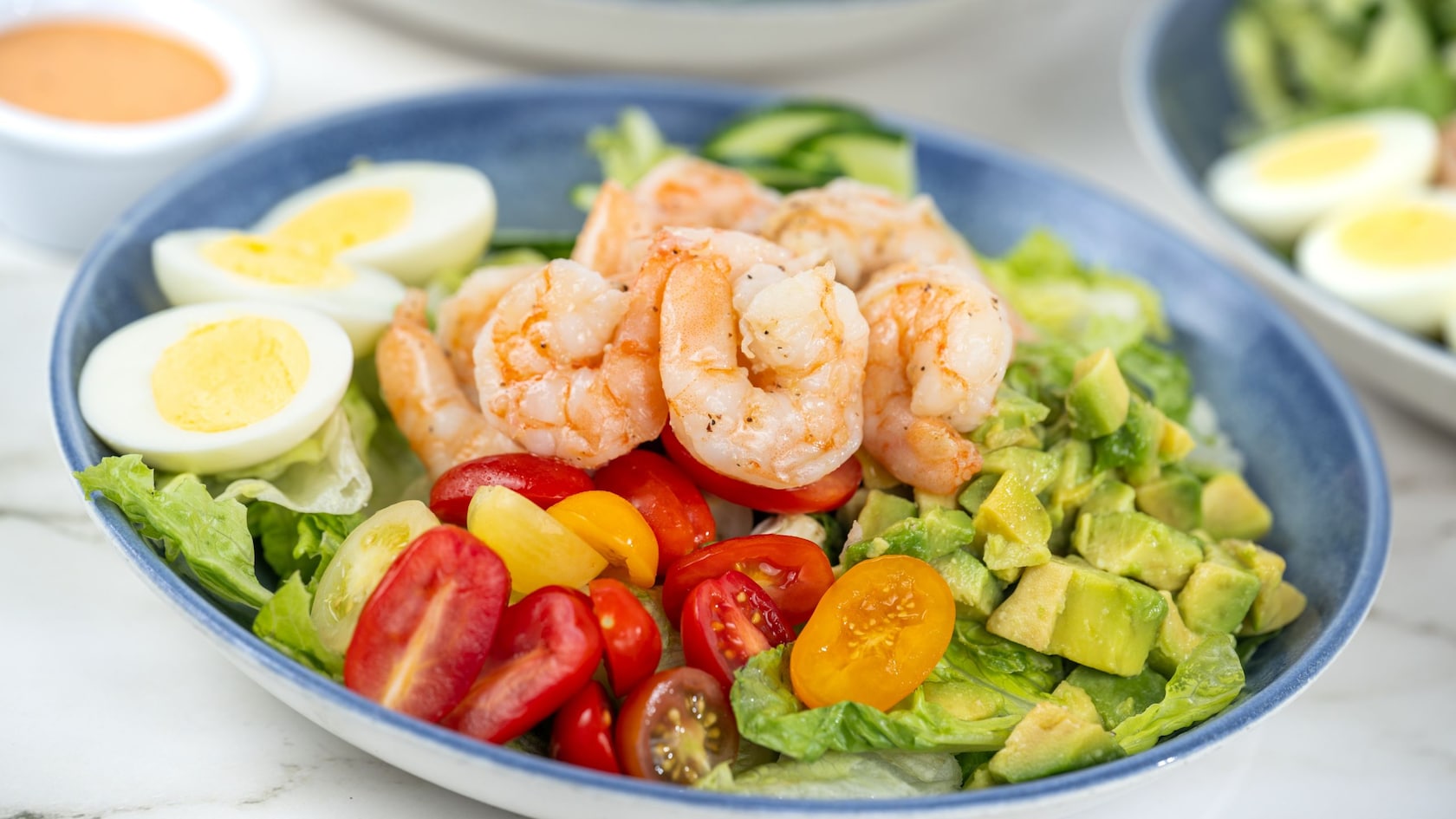 A Shrimp Louie Salad from The Plaza Restaurant in Magic Kingdom park