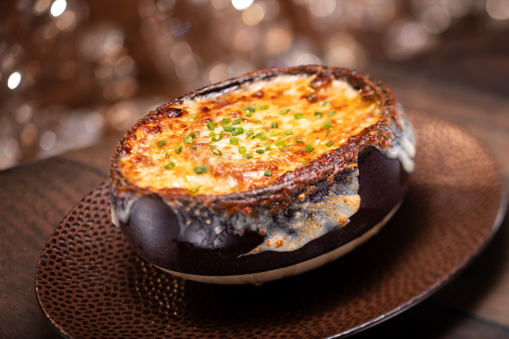 A French Onion Soup from Yachtsman Steakhouse