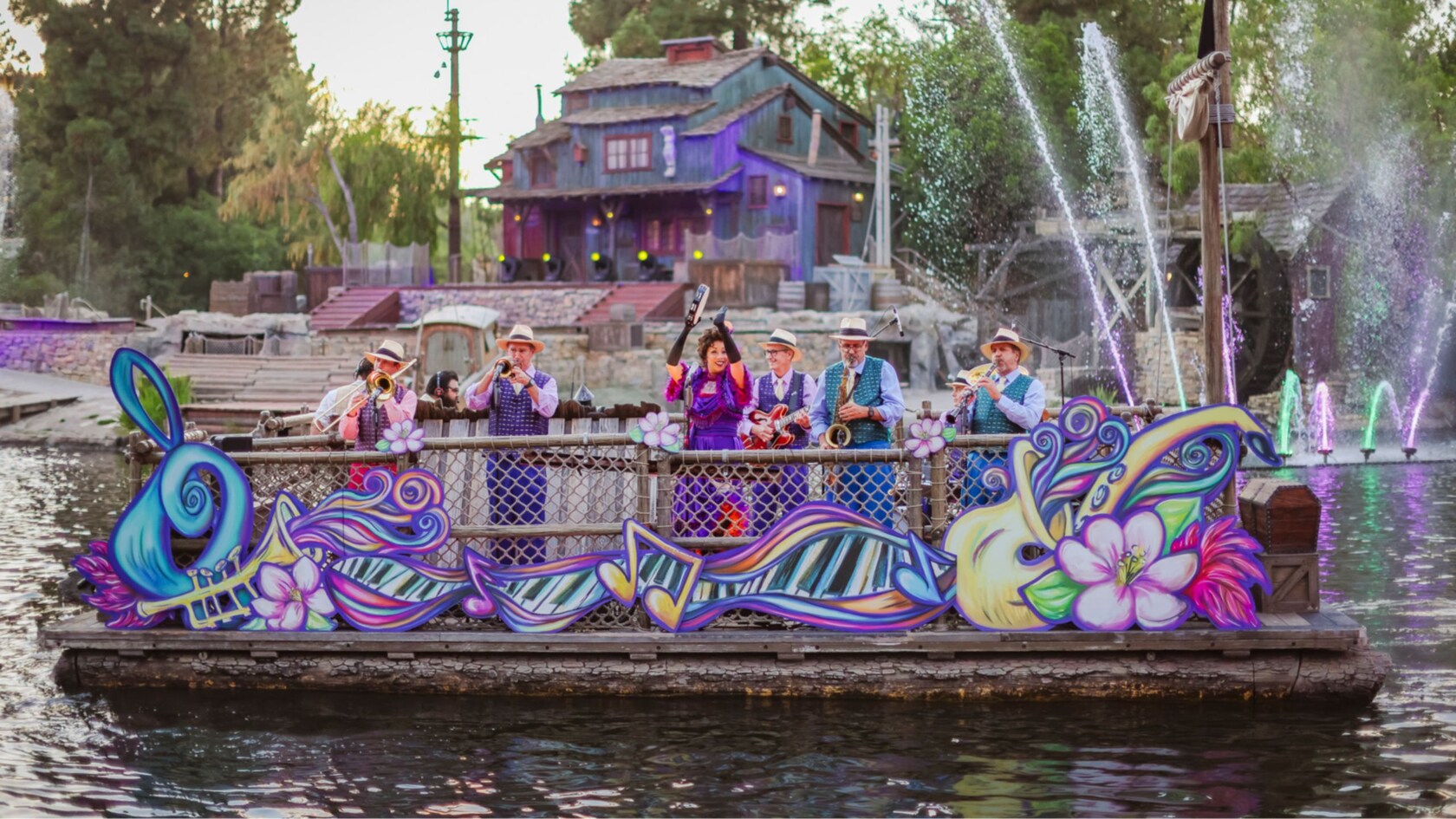 Queenie and the Jambalaya Jazz Band Disneyland Resort