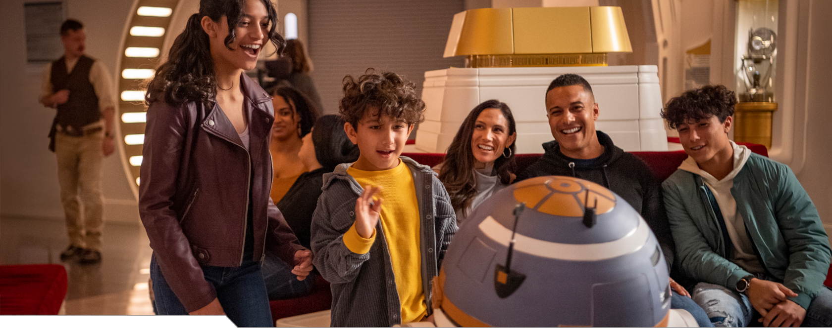 Family at Star Wars: Galactic Starcruiser