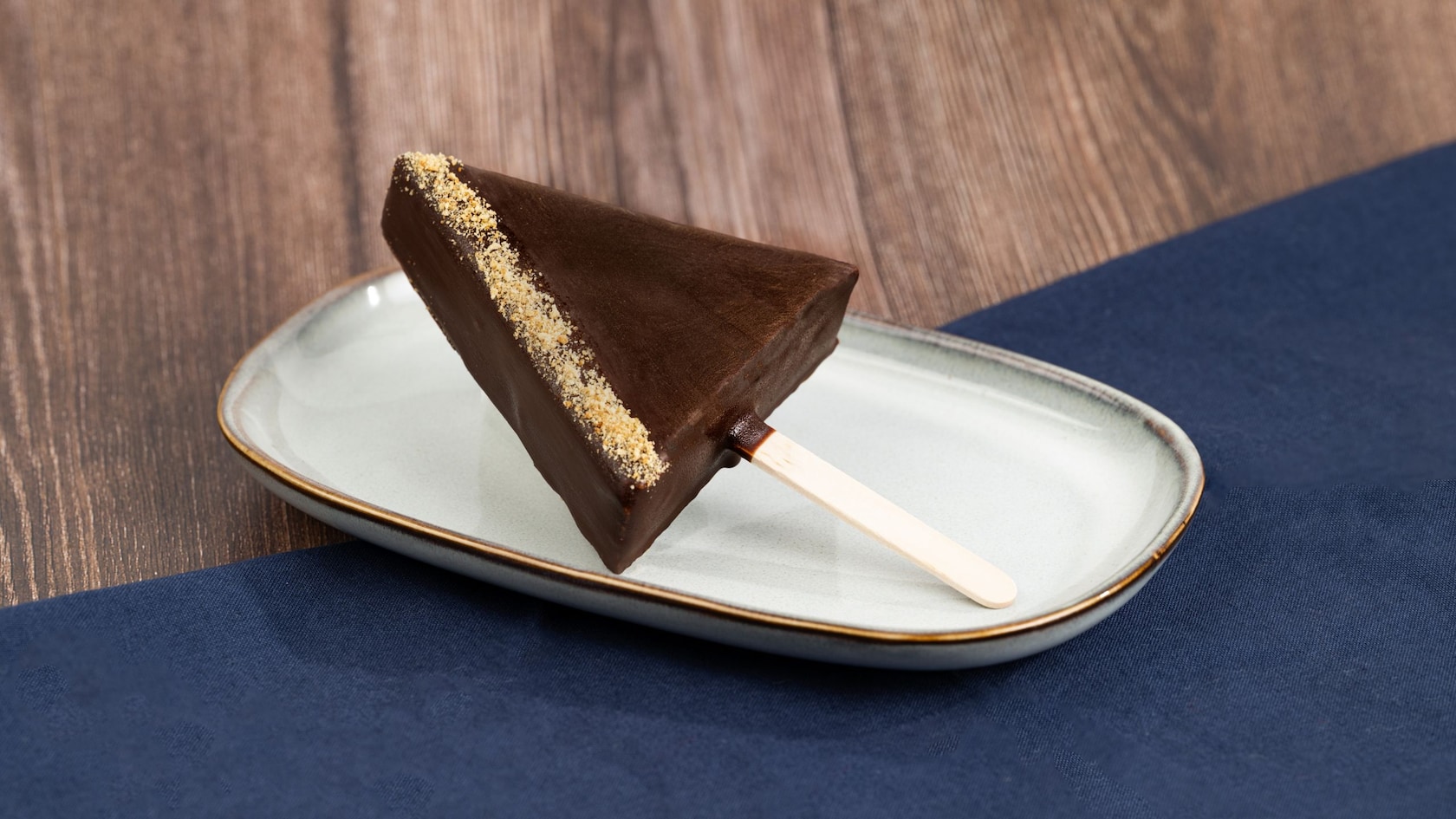 Um Key Lime Pie Pop do Flame Tree Barbecue