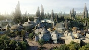 The outpost of Batuu, a part of Star Wars Galaxys Edge The outpost of Batuu, a part of Star Wars Galaxys Edge