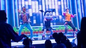 Vampirina performs on stage with 2 dancers