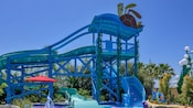 Crush's Surfin’ Slide at the Finding Nemo pool