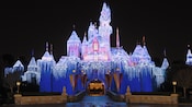 A holiday fireworks spectacular over Cinderella Castle