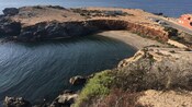 A secluded beach on Cape Palos in Spain