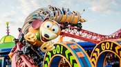 A group of people on Slinky Dog Dash
