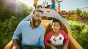 Attractions familiales manège Slinky Dog