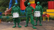 Walt Disney World Resort - Green Army Men Drum Corps 16x9 