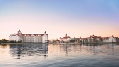 Disney's Grand Floridian Resort and Spa from across Seven Seas Lagoon
