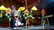 Delight in the antics of Olaf as you watch Disney's Frozen, A Musical Spectacular.