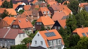 Houses in a neighborhood
