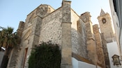 The ruins of a gothic church