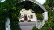 Exterior of a building labeled Anne of Green Gables Chocolates
