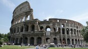 Exterior of the Roman Colosseum