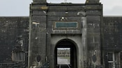 The stone fortress entry to Spike Island