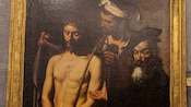 A painting of Jesus and 2 men