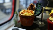 Cupcakes on a pastry stand