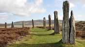 Un segmento del henge neolítico del anillo de Brodgar
