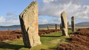 The Standing Stones of Stenness in Orkney, Scotland