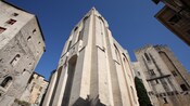 A palace near buildings