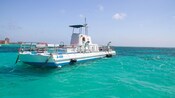 The Seaworld Explorer cruises the waters of Aruba