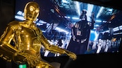 C-3PO and Darth Vader on Star Tours: The Adventures Continue at Disney’s Hollywood Studios