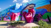 Réplica gigante de Eagle Ray, Mr. Ray, de la película de Disney•Pixar Finding Nemo