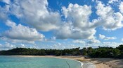 A sandy beach in Puerto Plata, Dominican Republic