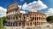 The Colosseum in Rome, Italy