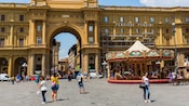 The Arcone at Piazza de la Repubblica in Florence, Italy