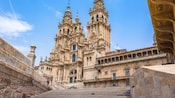 The Cathedral of Santiago de Compostela in Santiago de Compostela, Spain