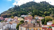 A group of buildings surrounded by trees in Sintra