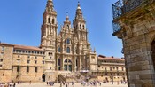 The Cathedral of Santiago de Compostela and the Plaza del Obradoiro