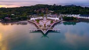 Dataran Lang, a 39 foot statue of an eagle in Kuah Bay, Langkawi, Malaysia