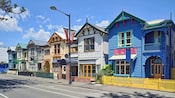 Six Sisters houses on Marine Parade in Napier, New Zealand