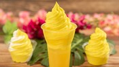 2 cups of pineapple Dole Whip and a pineapple float