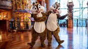 Chip and Dale at Animal Kingdom Lodge