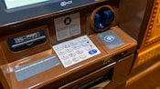 An accessible ATM located in Disney's Animal Kingdom Lodge