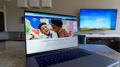 A screen on a laptop computer reads, ‘Get Ready for Your Walt Disney World Vacation’