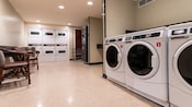 A laundry room at Disney's Wilderness Lodge