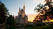 Cinderella Castle at Magic Kingdom park in Florida